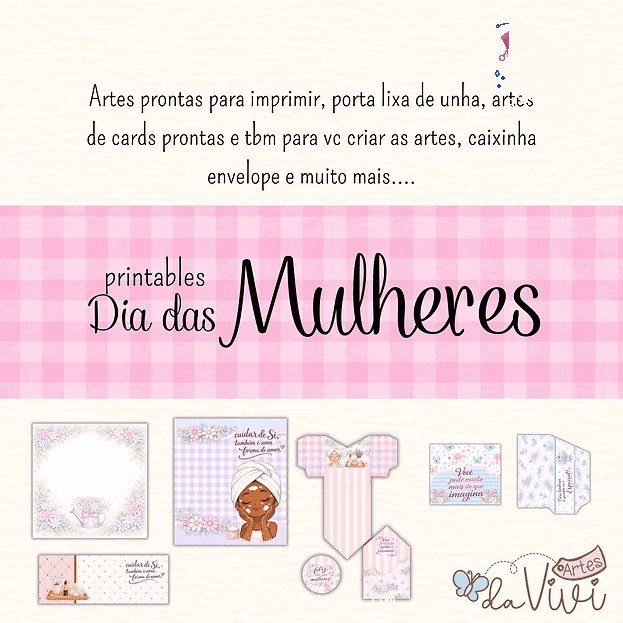 Printables dia das mulheres