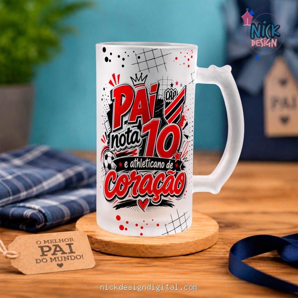 COMBO Pai nota 10 - Artes para Canecas Chopp - Imagem 8