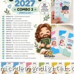 COMBO 3 Calendários 2027 - Santinho
