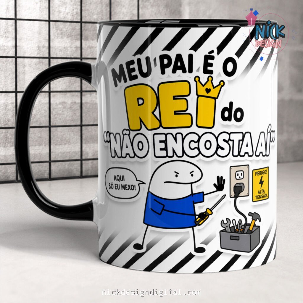 COMBO Pai, Flork divertido 2026 - Artes para Canecas - Imagem 20