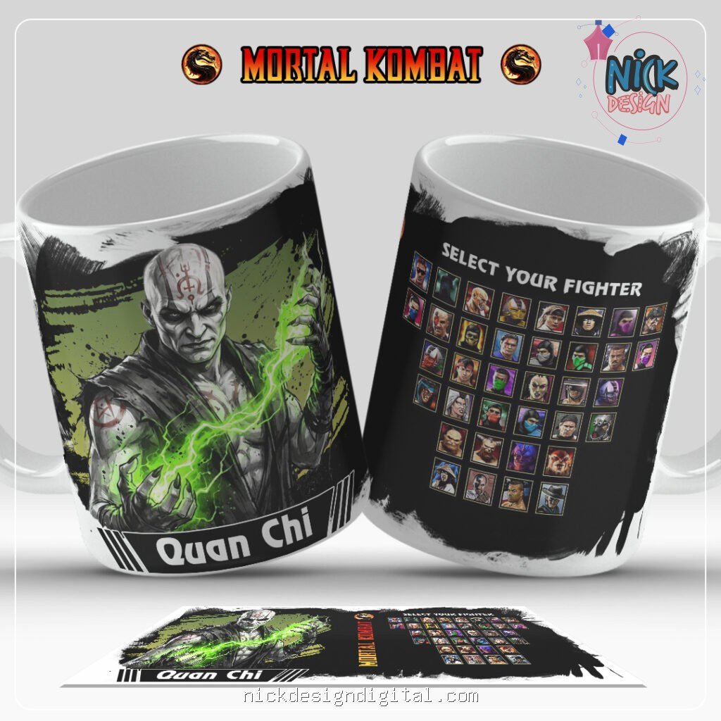 Mortal Kombat - Artes Canecas - Imagem 11