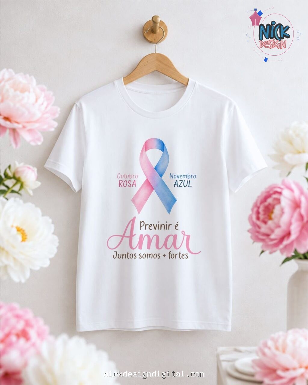 Kit Camisas Outubro Rosa V7 - Imagem 7