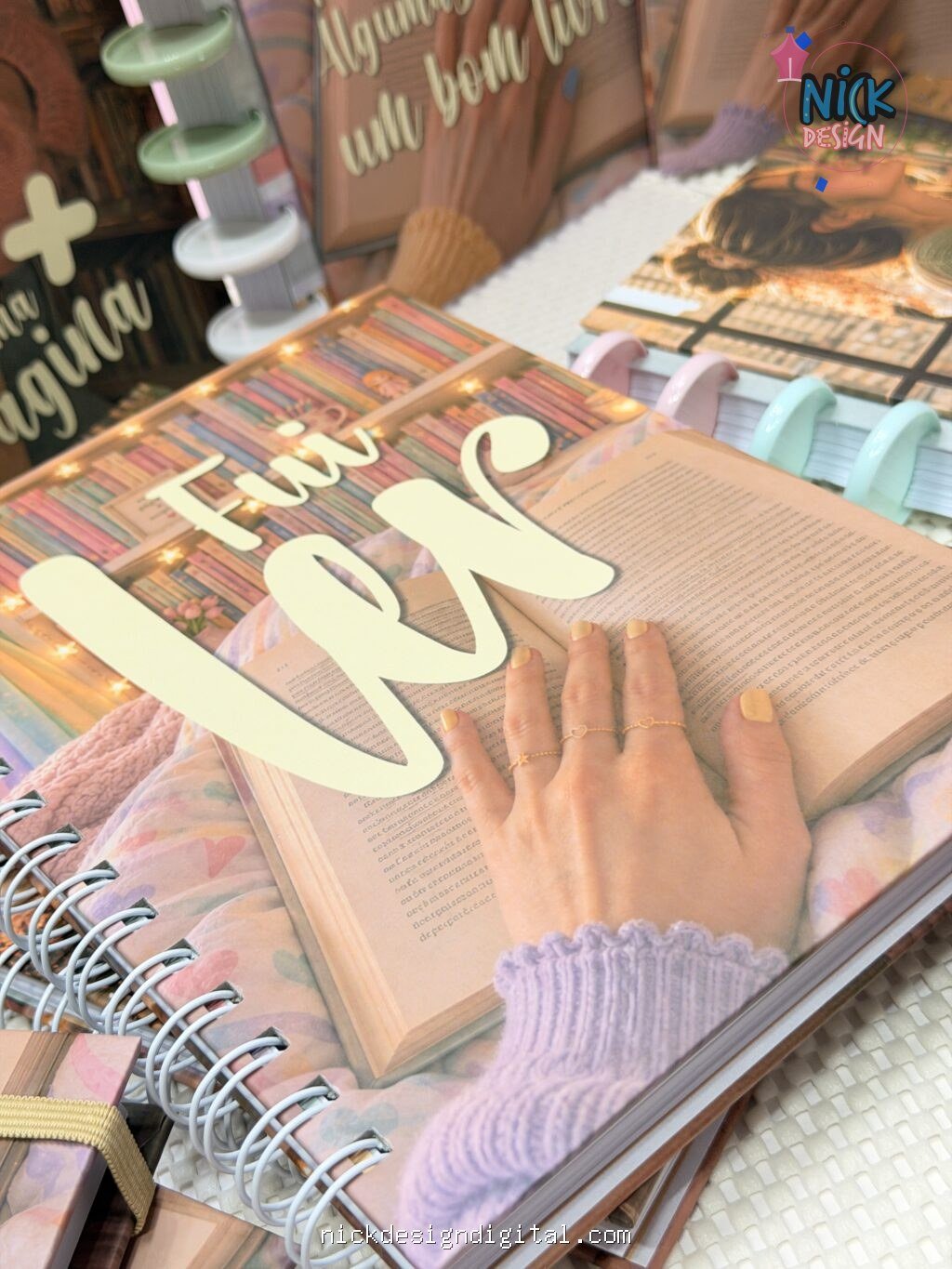 Diário de LEITURA (Mimos Personalizados) - Imagem 13