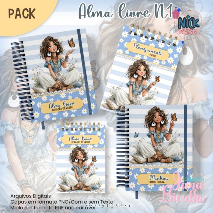 Pack Alma Livre N1 - Imagem 1