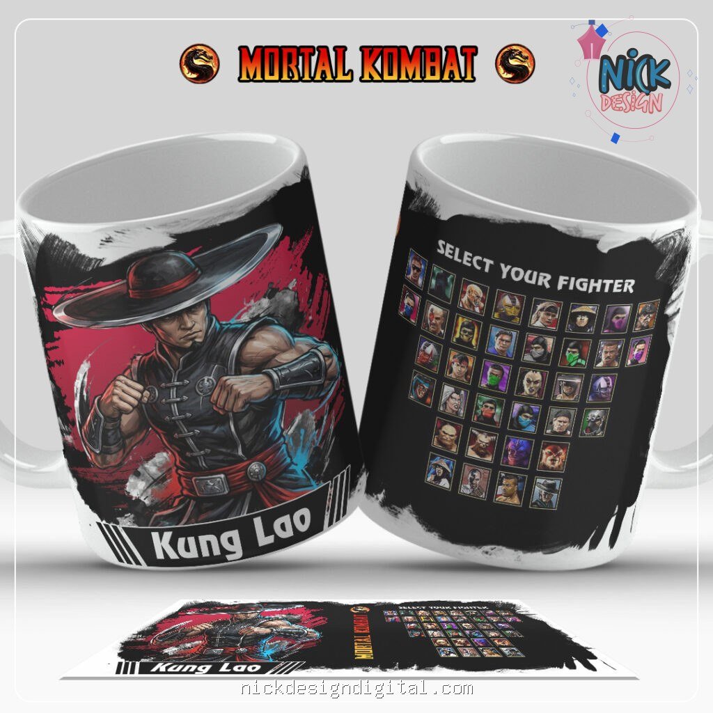 Mortal Kombat - Artes Canecas - Imagem 16