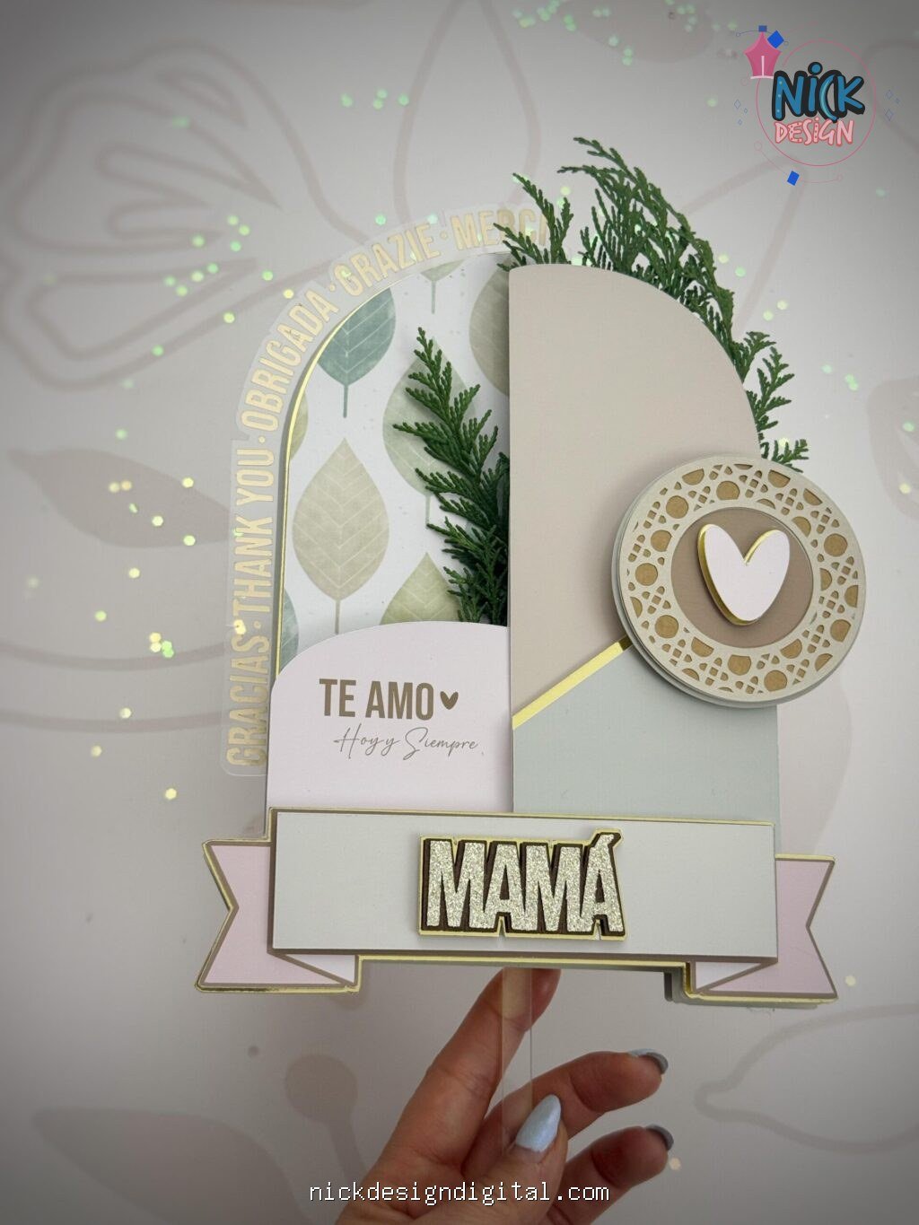 Mãe - Topo de Bolo - Imagem 2