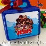 Adesivo tampa maletinha Jesus o melhor Amigo