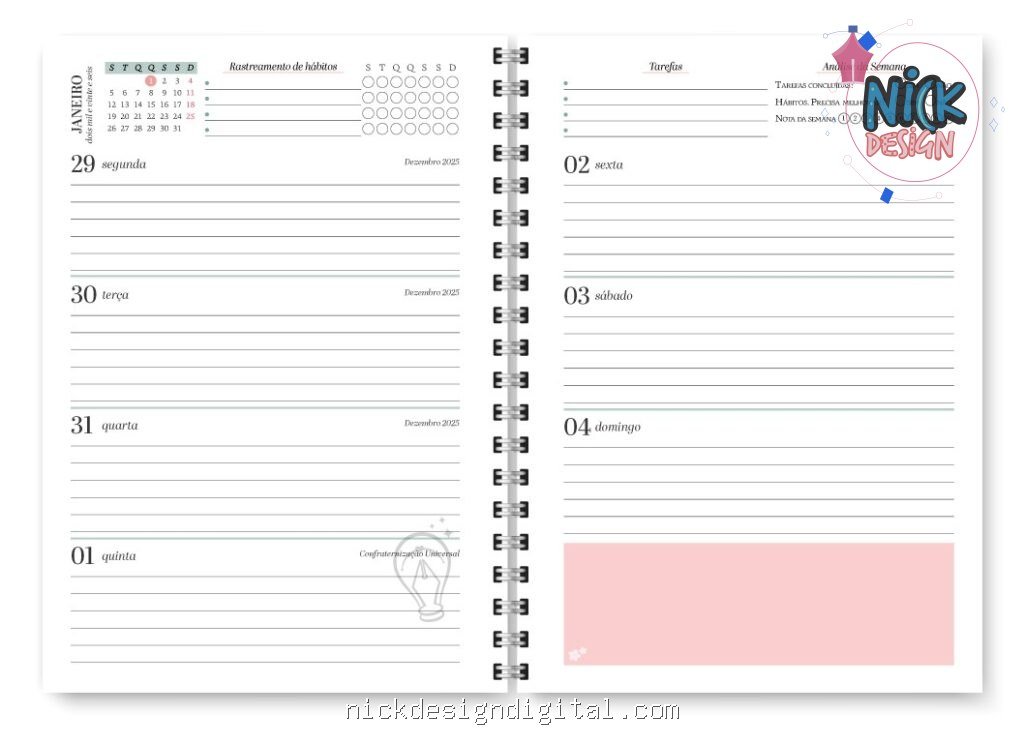 Miolo Planner Spring 2027 (Trilha de Papel) - Imagem 19