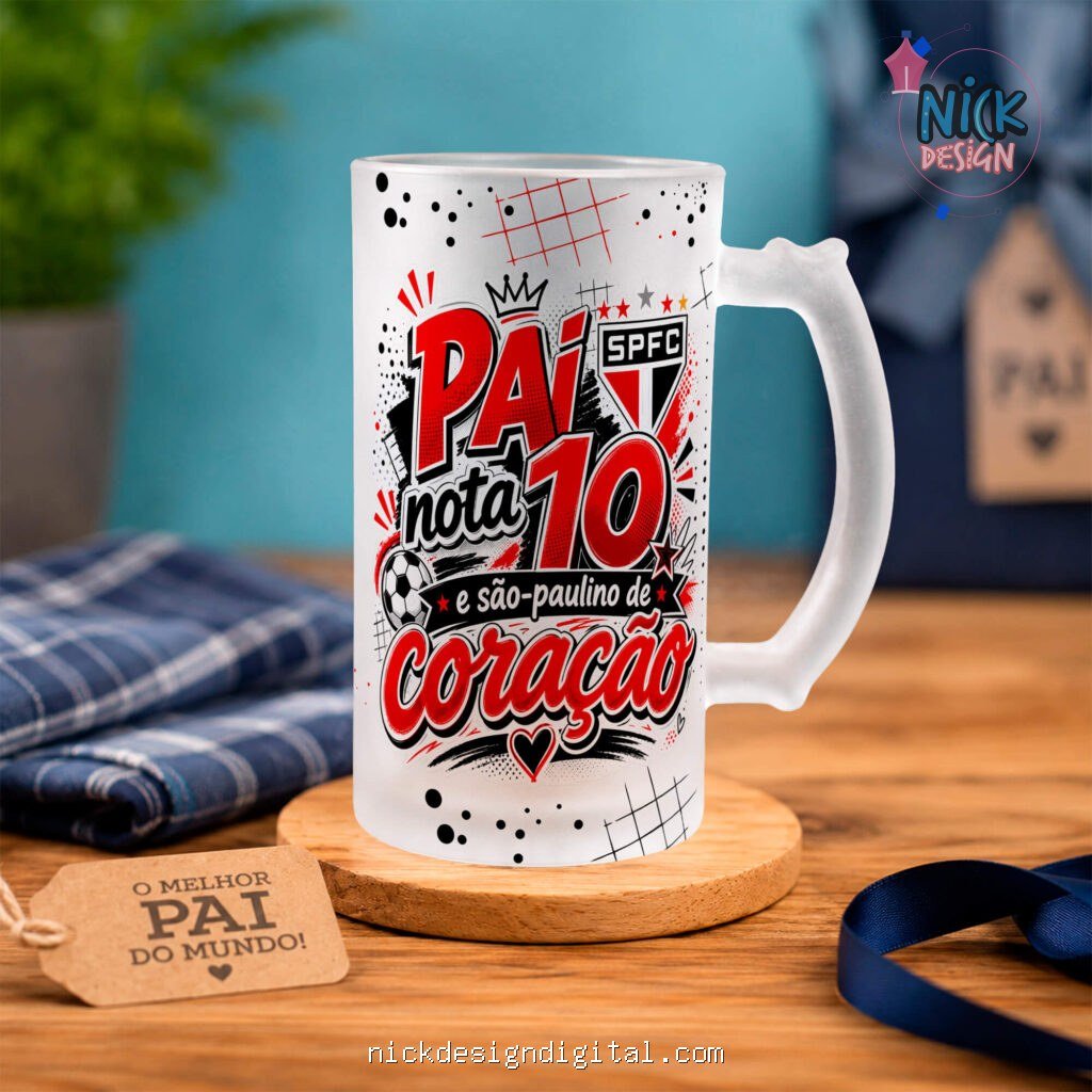 COMBO Pai nota 10 - Artes para Canecas Chopp - Imagem 4