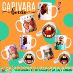 Capivara Bocão - Estampas Canecas