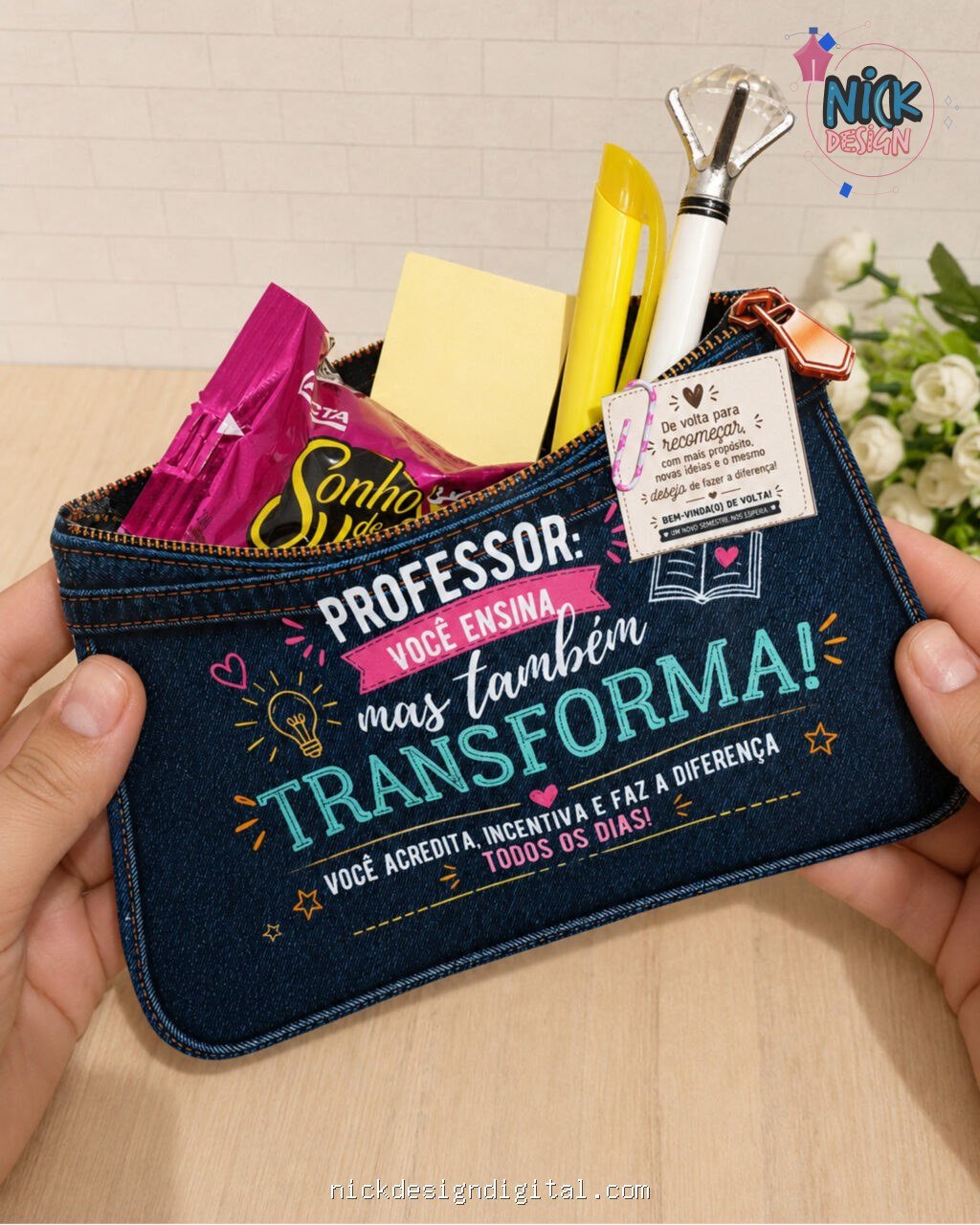 Envelope Estojo - Professores e Volta às Aulas - Imagem 7