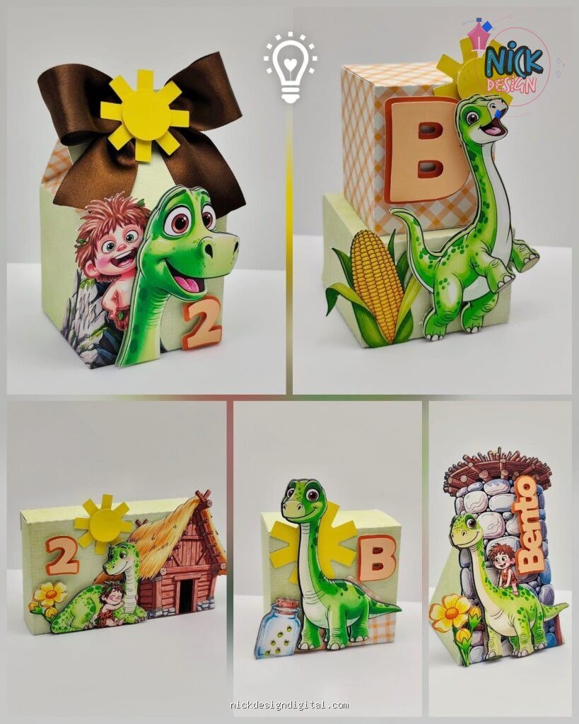 O Bom Dinossauro - Kit Festa Pronta
