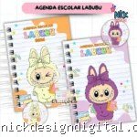 Agenda Escolar Menina 2026 - Labubu