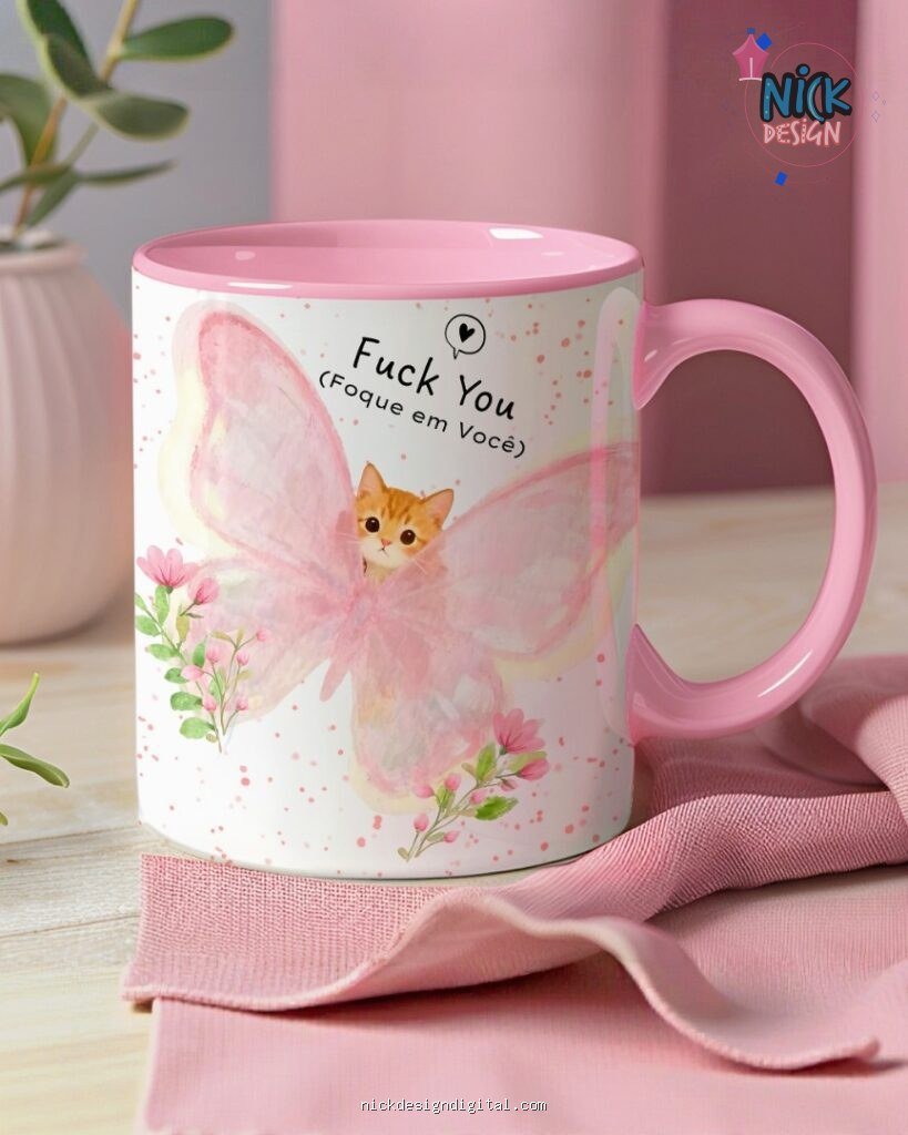 Fuck You (Foque em Você) - Arte Avulsa Caneca
