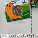 Card pirulito caracol dia das crianças