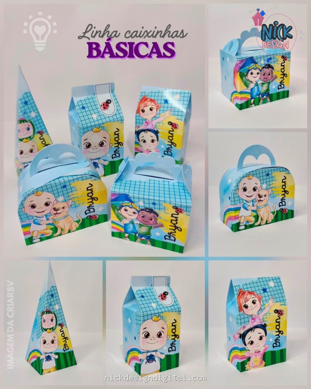 Cocomelon - Kit Festa Pronta - Imagem 1