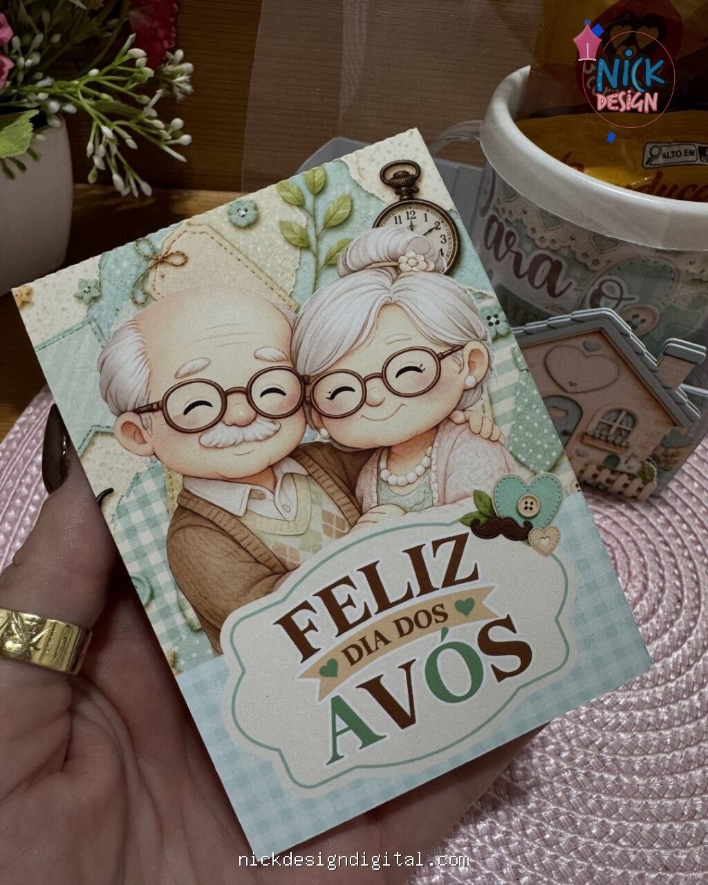 Caixa de acetato DIA DOS AVÓS 2026 - Imagem 6