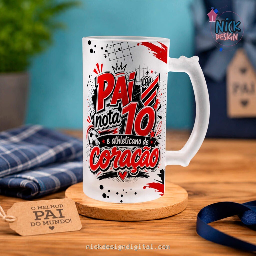 COMBO Pai nota 10 - Artes para Canecas Chopp - Imagem 9