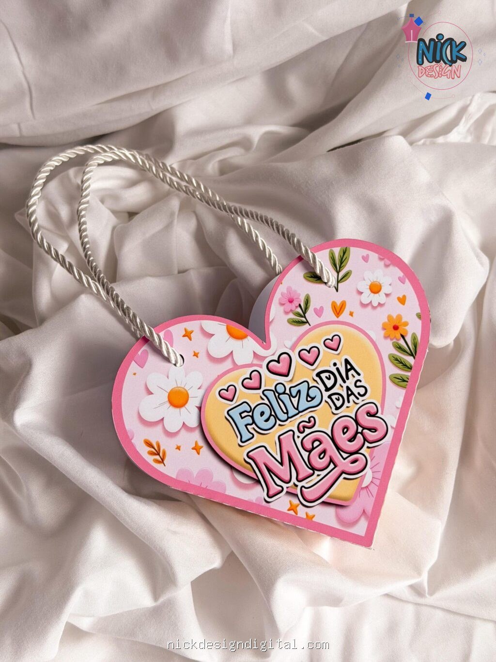 Bolsinha Coração - Dia das Mães (Pandoca) - Imagem 6