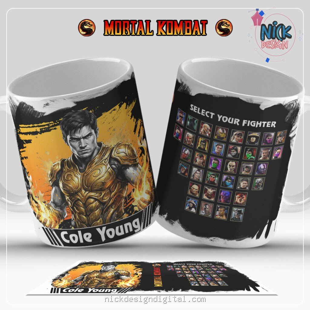 Mortal Kombat - Artes Canecas - Imagem 8