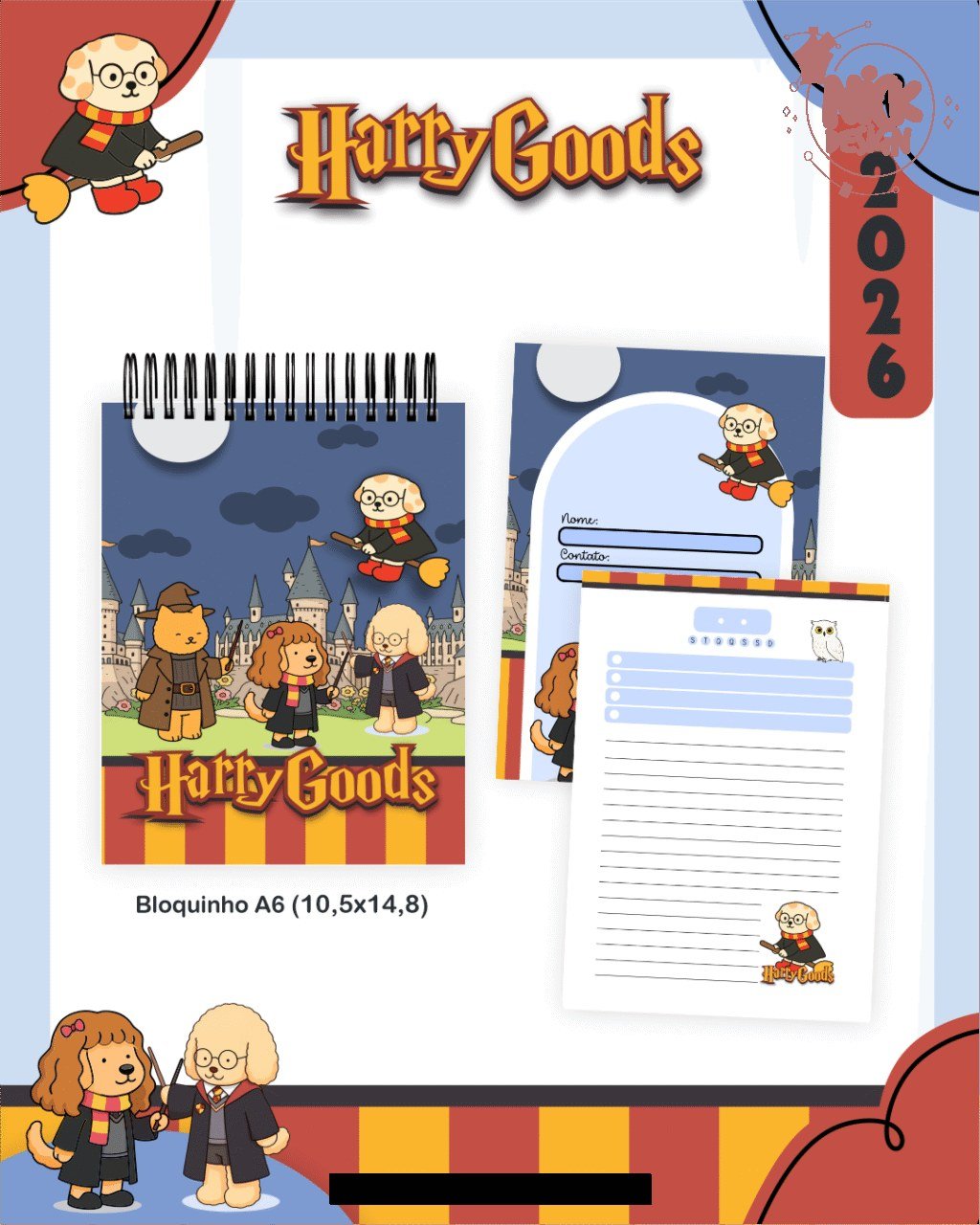 BOX Harry Goods - Escolar 2026 (Pamella) - Imagem 4