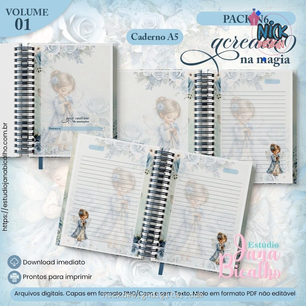 Pack Acredite na Magia N6 - Imagem 4