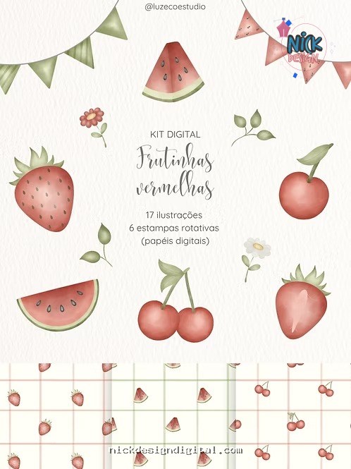 Frutinhas Vermelhas - Imagem 1