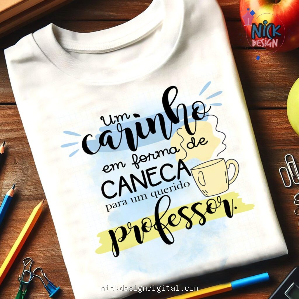 Artes Camiseta Dia dos Professores 2025 - Imagem 2