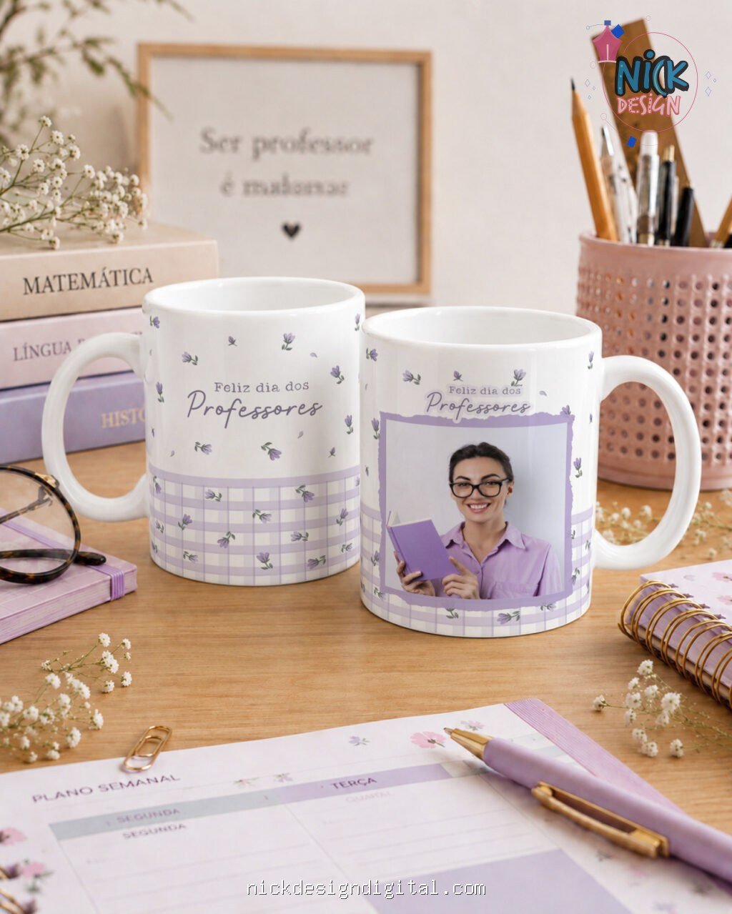 Kit Caneca Professores V7 COM FOTO - Imagem 13