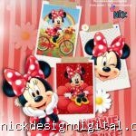 Minnie Vermelha - Kit Digital