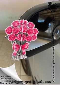 Card divulgação Rosas Vermelhas - Dia da Mulher