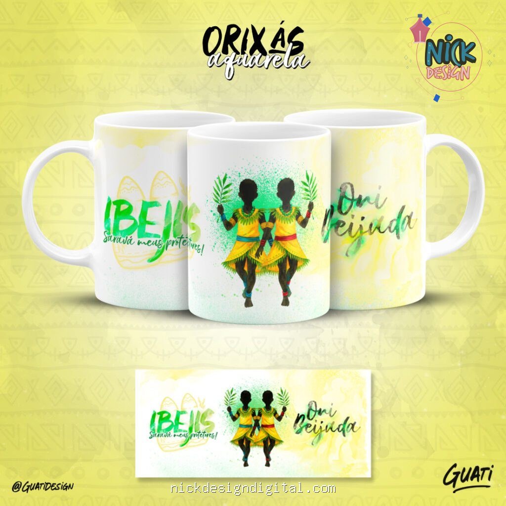 Orixás Aquarela – Canecas - Imagem 15
