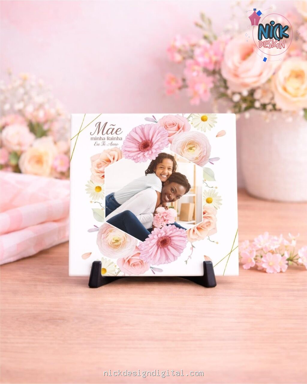 Dia das Mães V7 COM FOTO - Artes Azulejos - Imagem 14