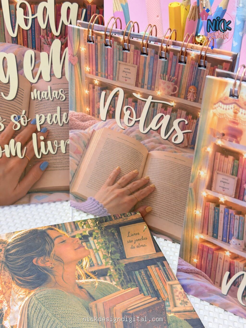 Diário de LEITURA (Mimos Personalizados) - Imagem 6