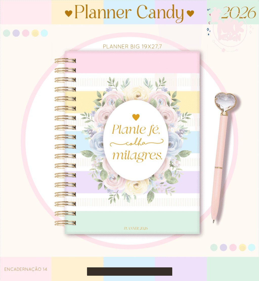 Planner Big 2026 (Lina) - Imagem 1