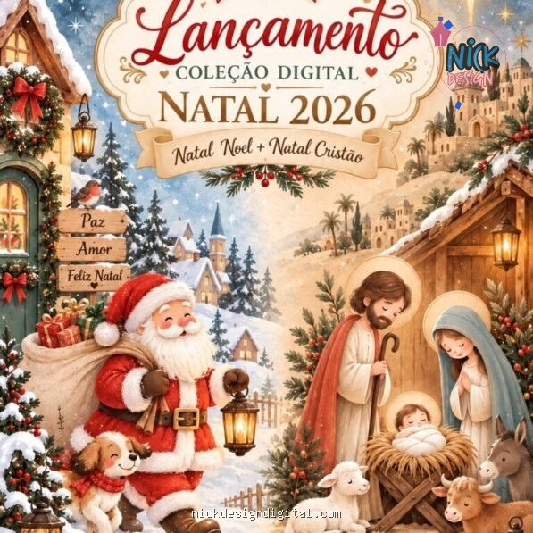 Coleção NATAL 2026 (Ilustracin)