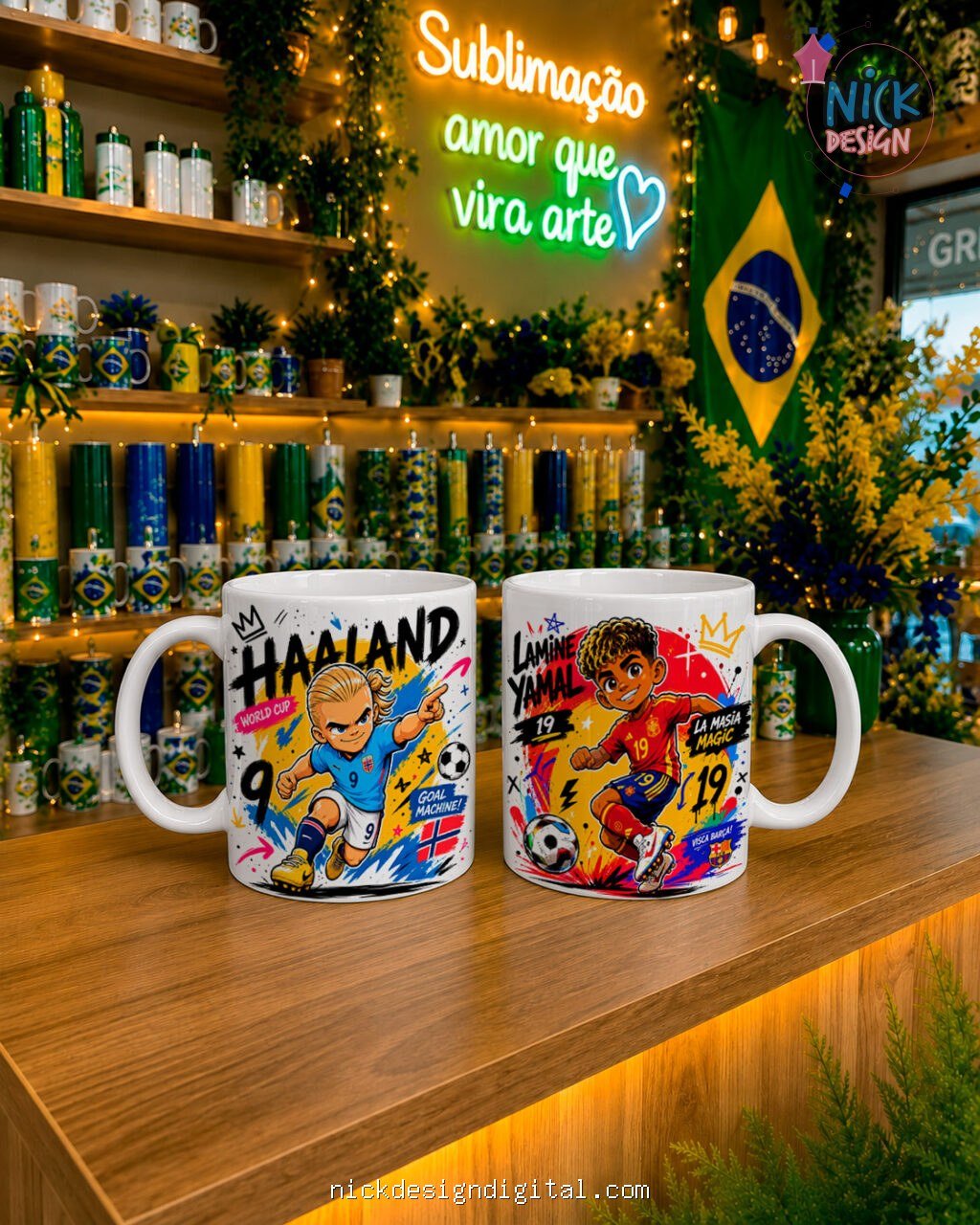 Gigantes do Futebol - Artes para Canecas - Imagem 4