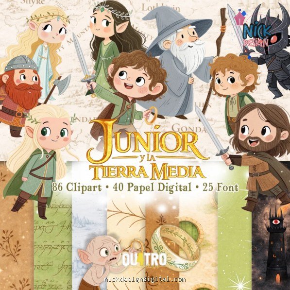 Senhor dos Anéis – Kit Digital