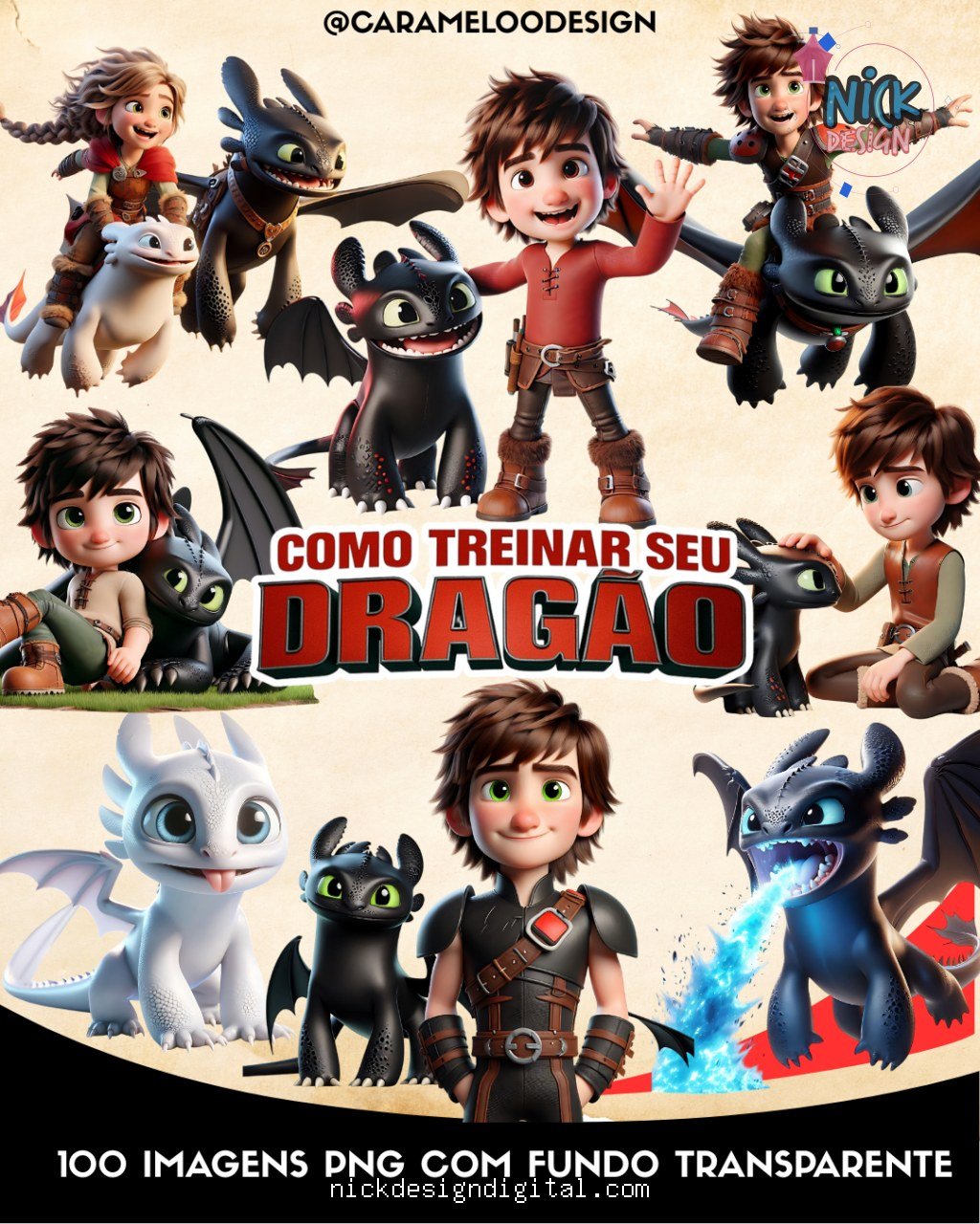 Como Treinar o seu Dragão - Kit Digital - Imagem 1
