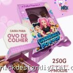 Caixa Ovo de Colher - Guerreiras do Kpop