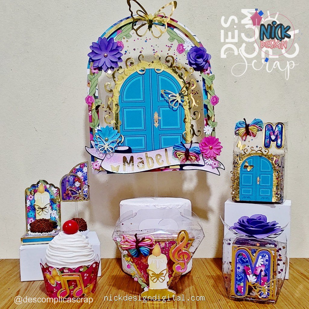A Casa Mágica da Gaby - Kit Festa Pronta
