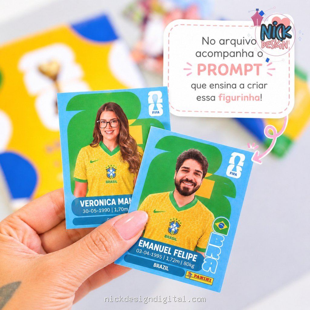 Álbum Love Cup 2026 (FIGURINHAS DA COPA) Dia dos Namorados 2026 (Vê Moraes) - Imagem 6