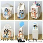 Bluey Dogs Menina - Kit Festa Pronta