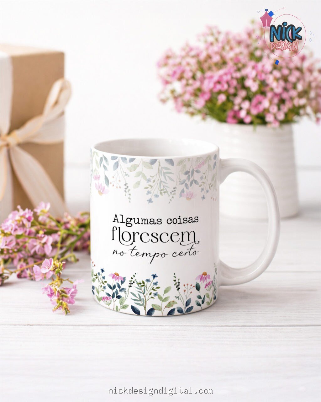 Frases Florescer - Artes para Caneca - Imagem 20