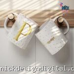 Alfabeto Clean - Artes Caneca