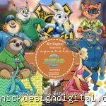Inspirado Zootopia II - Kit Digital