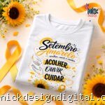 Setembro Amarelo - Artes Camisetas