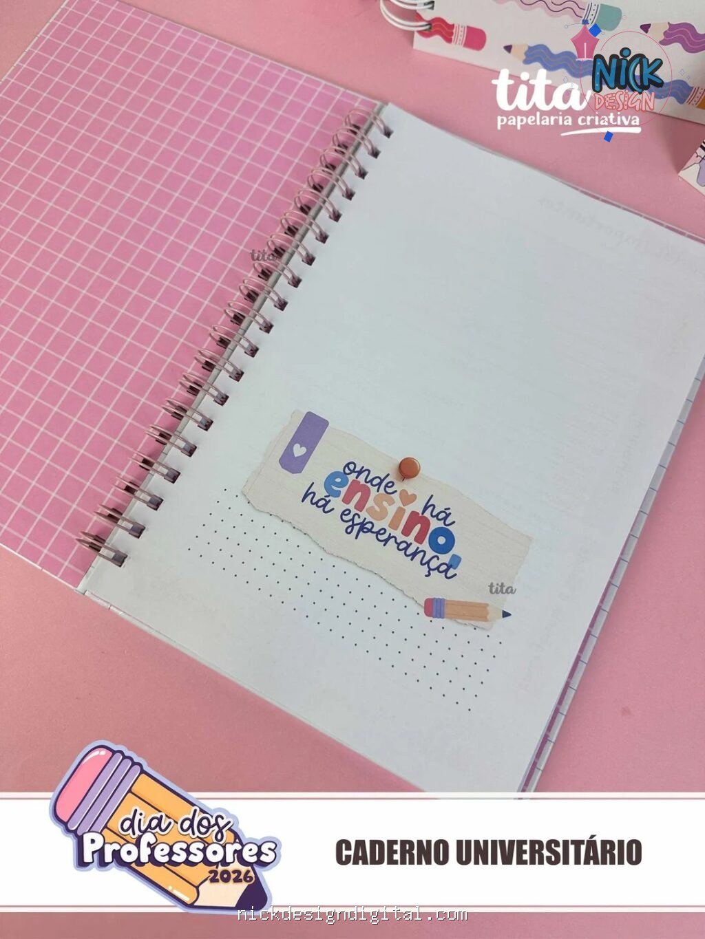 Professores 2026 - Combo Encadernação - Imagem 20