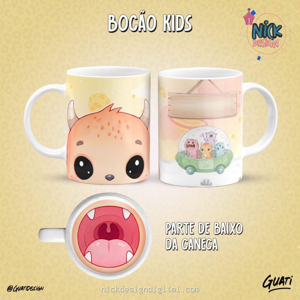 Bocão Kids - Artes para Caneca - Imagem 9