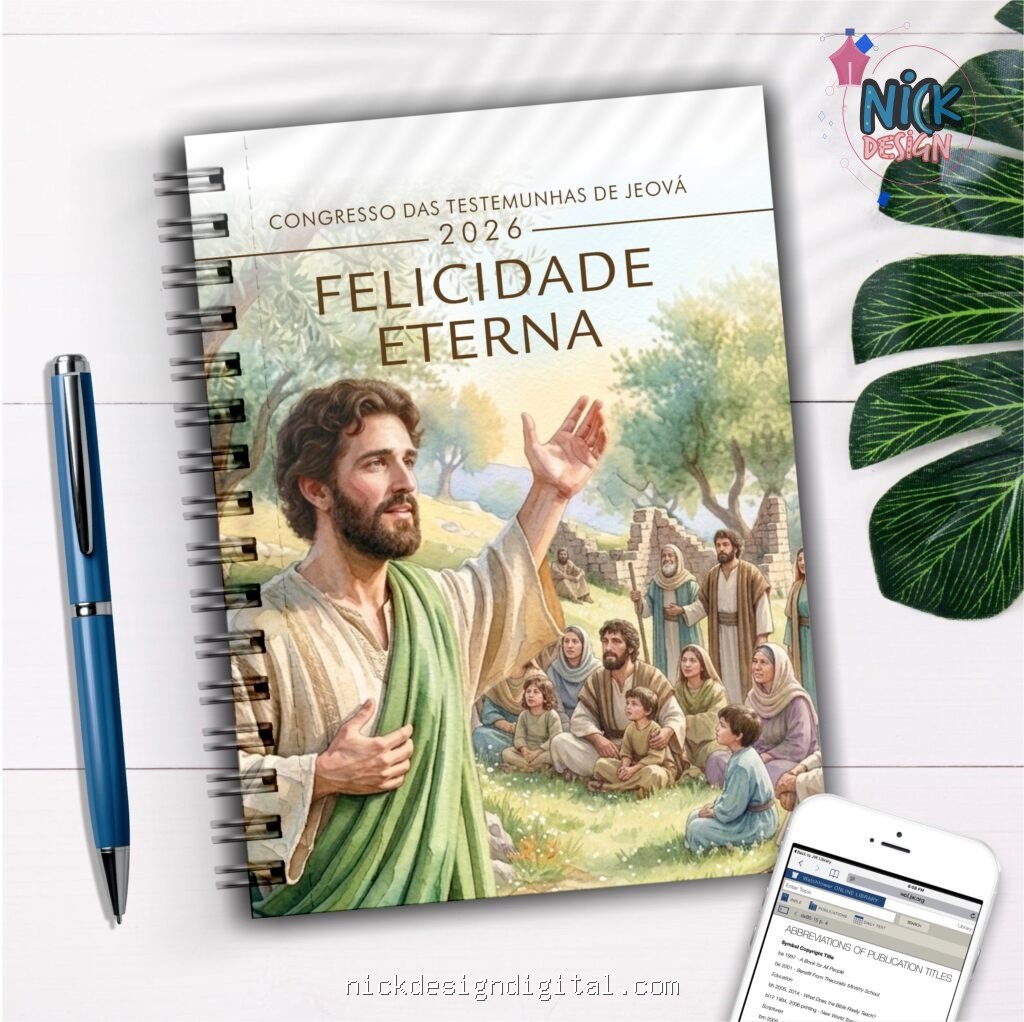 Kit Anotações Congresso 2026 - Unissex - Imagem 1